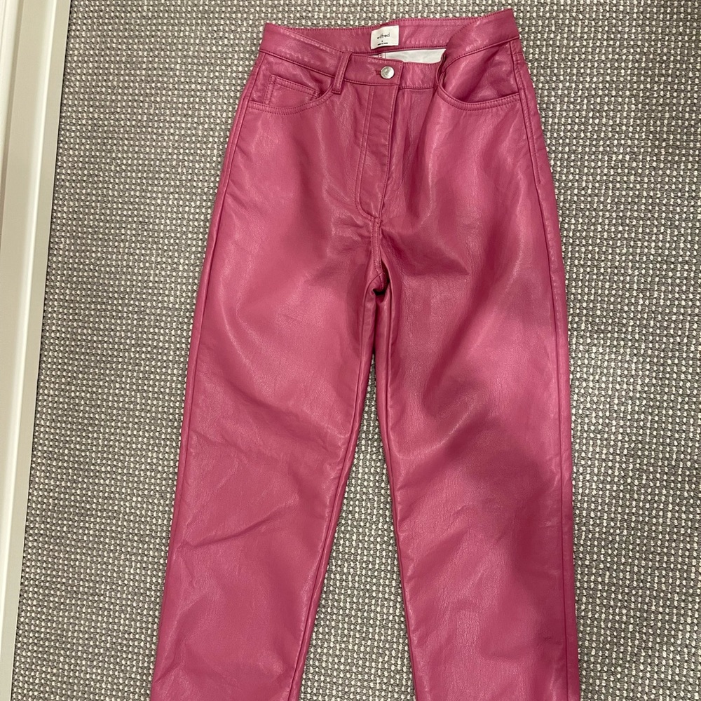 Aritzia Pink Melina Pants